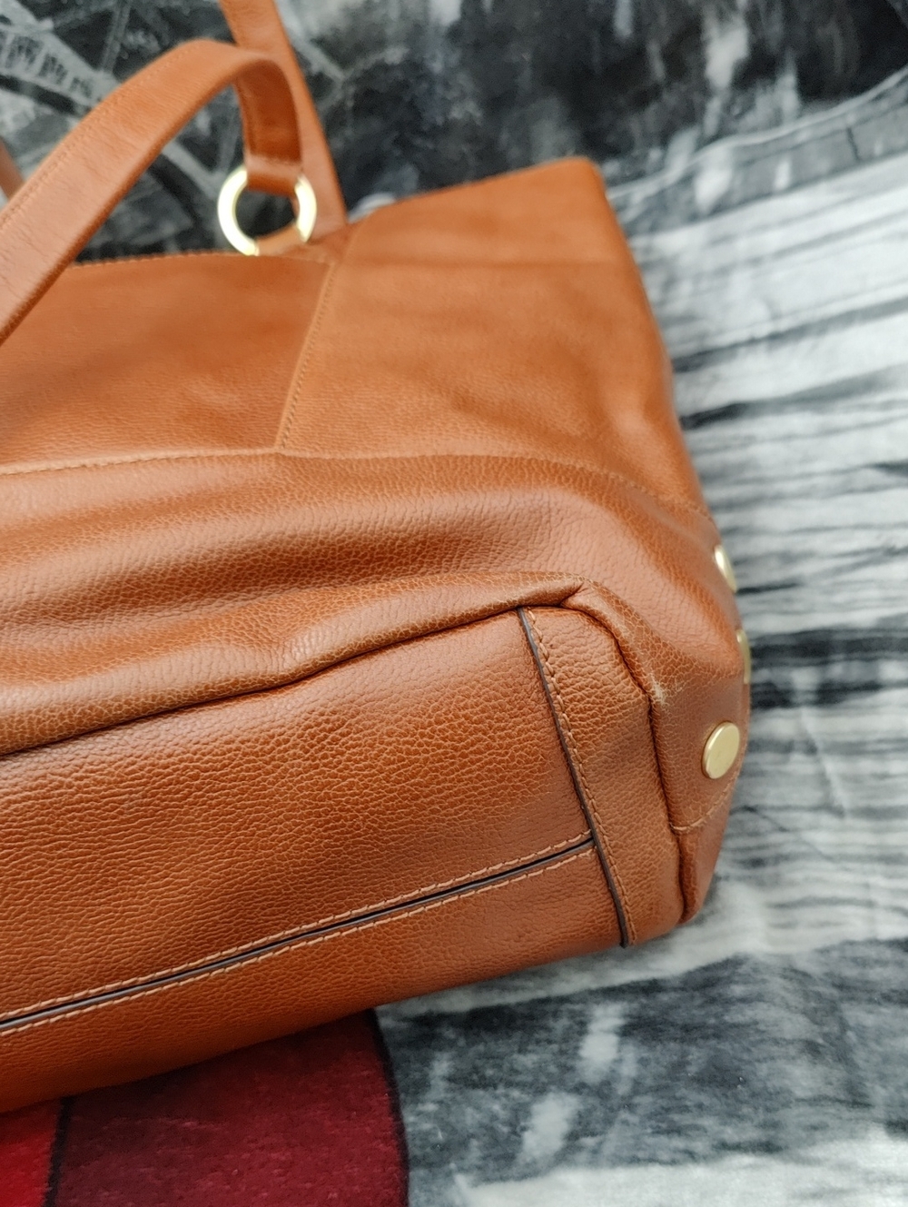 Hammitt Andersen Leather Tote Bag Manzanita Large brown - Picture 2 of 16